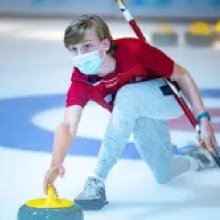 Y10 student Marcus is curling his way to stardom!